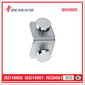 Stainless Steel Shower Door Glass Clamp SKH005 for 90 Degree