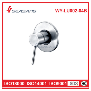 Stainless Steel Bathroom Wall Mounted Shower Valve for Pressure Balance