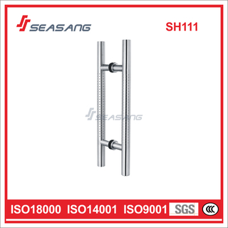 Glass Door Hardware Chrome Handle Bathroom Accessories Pull Stainless Steel Pull Handle SH111