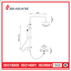 Stainless Steel Rainfall Bath Hand-Held Shower Set with Watermark