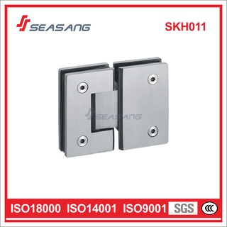 Stainless Steel Glass Shower Doors Hinged SKH011 for Glass 180 Degree 