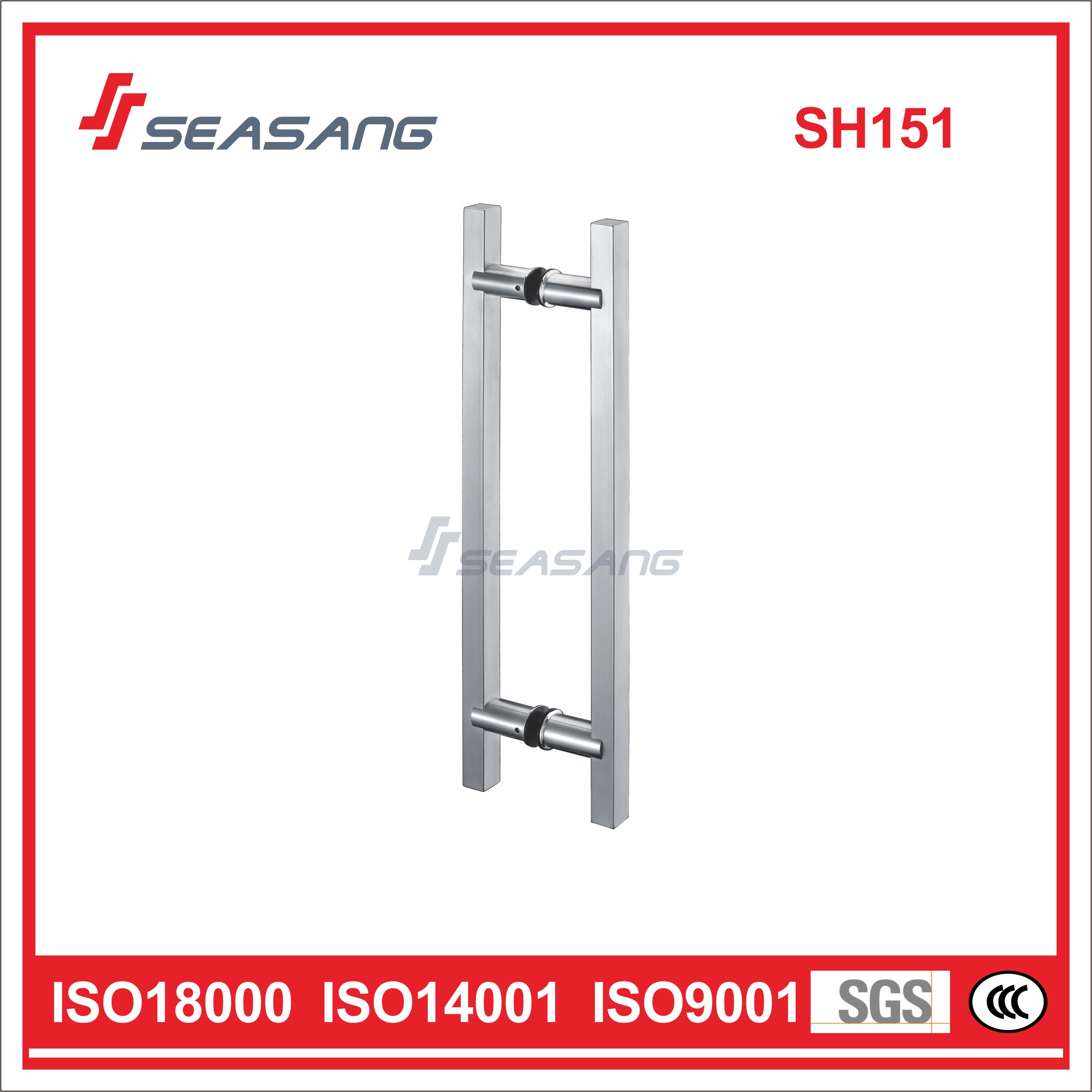 Stainless Steel glass door handle