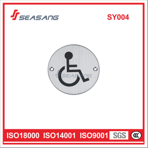 Stainless Steel Door High Quality Signage Sy004