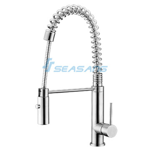 Kitchen Sink Spring Pull-out Faucet with Spray Shower Head
