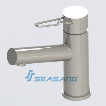 Stainless Steel Brushed Bathroom Sink Faucet Passed ANSI Test