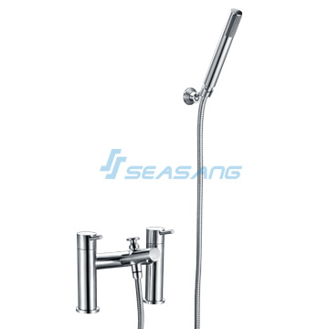 Stainless Steel Bathroom Tub Shower Set with Handheld Shower Head