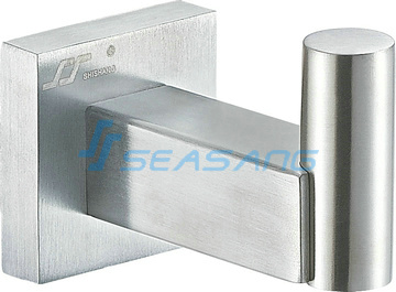 Decorative Bathroom Hardware Stainless Steel Single Towel Hook