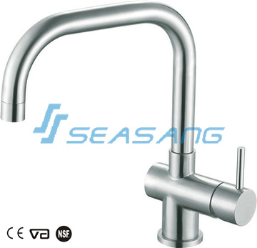 Stainless Steel Single Handle Faucet for Kitchen Sink And Bar