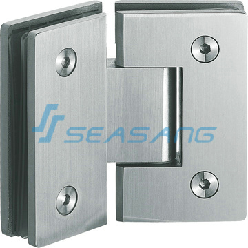 hinge for glass shower door