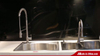 Stainless Steel Kitchen Sink Spring Pull Down Mixer Faucet