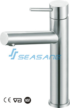 Stainless Steel Sanitary Ware Bathroom Basin Faucet Vessel Tap