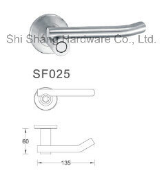 Precision Casting Stainless Steel Cast Iron Door Lever Handle