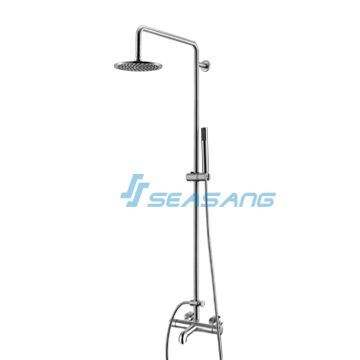 Stainless Steel Thermostatic Bath Rainfall Shower Set