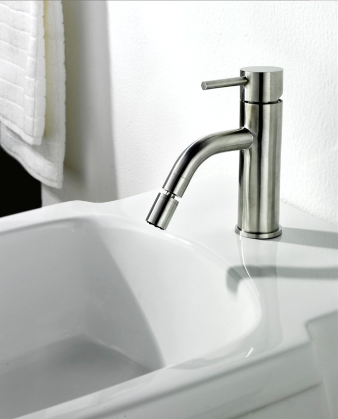 Stainless Steel Bathroom Single Lever Handle Lavatory Women Bidet Faucet