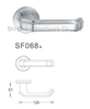 Modern Products Double Sided Stainless Steel Tube Lever Internal Door Handles