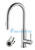 CSA Stainless Steel Pull-Down Kitchen Faucet with Shower Spray