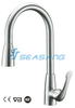 Stainless Steel Kitchen Sink Water Faucet with Pull Down Spray