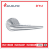 Investment Casted Solid Stainless Steel Lever Door Handle for Steel Doors SF142