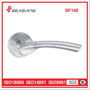 Stainless Steel SS 304 Investment Casting Interior Lever Door Handleom Grab Handles SF140